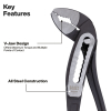 D5053KIT Classic Klaw™ Pump Pliers Set, 3-Piece Image 2