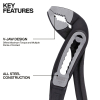 D5057 Classic Klaw™ Pump Pliers, 7-Inch Image 1