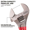D50710 Precision Adjustable Wrench, 10-Inch Image 1