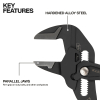 D53110 Compact Plier Wrench, 10-Inch Image 1