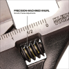 D86936 Wide-Jaw Precision Adjustable Wrench, 8-Inch Image 2