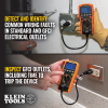 ET270 Auto-Ranging Digital Multi-Tester with Standard/GFCI Receptacle Tester Image 3