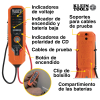 CL120VP Multímetro digital de gancho, juego de probador eléctrico con probador de voltaje sin contacto Image 5