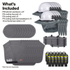 FRSUMKIT2 Flame-Resistant Summer Set, Full Brim, 48-Piece Image 1