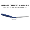 G718LRC Carpet Shear w/Ring, Curved, Coated Handle, 9-Inch Image 1