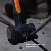 H80626 Fiberglass Handle Hammer, 6-Pound Image 2