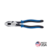 J20009NETP Lineman's Pliers, Fish Tape Pulling, 9-Inch Image