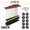 JTH910E Hex Key Set, SAE T-Handle, 22.9 cm with Stand, 10-Piece Image 2