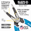 K12065CR Klein-Kurve® Heavy-Duty Wire Stripper/Cutter/Crimper Multi Tool, 8-20 AWG Image 1