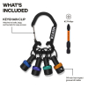K33850 Bit Holder Keychain Set, 5-Piece Image 1
