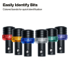 K33851 Bit Holder Keychain Set, 6-Piece Image 3