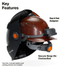KWHADAPTER Phoenix™ Series Panoramic Welding Helmet Hard Hat Adapter Kit Image 1
