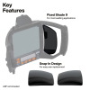 KWSIDEWIN Phoenix™ Series Panoramic Welding Helmet Side Window Replacement Image 1