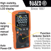 MM450 Slim Digital Multimeter, TRMS Auto-Ranging, 600V, Temp Image 2