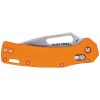 OFK000ORT KTO Resurgence Fishing Knife, Drop Point Blade, Orange Handle Image 8