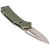 OGK000GNT KTO Resurgence Knife, Drop Point Blade, Moss Green Handle Image 5