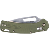OGK000GNT KTO Resurgence Knife, Drop Point Blade, Moss Green Handle Image 7