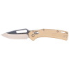 OGK000TNT KTO Resurgence Knife, Drop Point Blade, Sand Handle Image