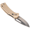 OGK000TNT KTO Resurgence Knife, Drop Point Blade, Sand Handle Image 5