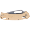 OGK000TNT KTO Resurgence Knife, Drop Point Blade, Sand Handle Image 6