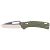 OGK001GNT KTO Resurgence Knife, Tanto Blade, Moss Green Handle Image