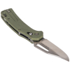 OGK002GNT KTO Resurgence Knife, Clip Point Blade, Moss Green Handle Image 4