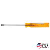 P12 #0 Phillips Pocket Clip Screwdriver, 2-1/2-Inch Round Shank - Image