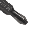 PH215 #2 Phillips Insert Power Driver, 1-Inch 5-Pack Image 4