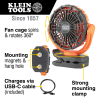 PJSFM1 Rechargeable Personal Jobsite Fan Image 1