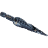 QRST01 Step Drill Bit, Quick Release, Double Spiral Flute, 1/8 to 1/2-Inch Image 12