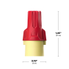 APSC300 COMING SOON - Orange/Blue, Red/Yellow Skirted Wire Connectors, 300-Pack Image 5