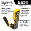 VDV226110 Ratcheting Ethernet Cable Crimper / Stripper / Cutter, for Pass-Thru™ Image 1