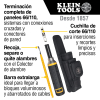 VDV427822 Kit de herramienta ponchadora de impacto con mango acojinado de 4 piezas Image 1