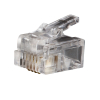 VDV826601 Modular Telephone Plugs RJ11 6P4C, 25-Pack Image