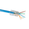 VDV826702 Pass-Thru™ Modular Data Plug, RJ45- CAT5E, 50-Pack Image 4