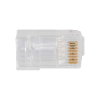 VDV826704 Pass-Thru™ Modular Data Plugs, RJ-45-CAT6A, UTP, 50-Pack Image 7