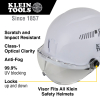 VISORCLR Safety Helmet Visor, Clear Image 1
