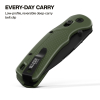 KD212G LINEAGE™ Green Drop Point Pocket Knife Image 3