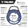 Tulmex 14-A15 Guías de Alambre Plano con Carrete 15M Image 1