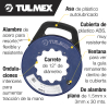 Tulmex 14-A30 Guías de Alambre Plano con Carrete 30M Image 1