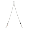 Tulmex 5490-15PD Cables de Protección con Cuerda de Polipropileno de 9/16'' Seguro Doble Image