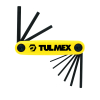 Tulmex 714 Juego de 9 llaves hexag recta T/navaja Image