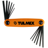 Tulmex 716 Juego de 12 llaves hexag recta T/navaja Image