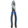 Tulmex KT214-9 Pinza de electricista de alta palanca y jalaguia 9'' Image