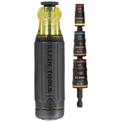 "20-in-1 Impact Driver Set with Screwdriver Bits and Flip Sockets"