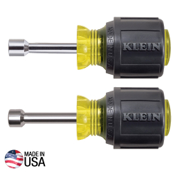 "Nut Driver Set, Stubby Nut Drivers with 1-1\/2-Inch Shaft, 2-Piece"