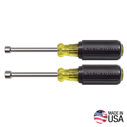 "Nut Driver Set, Magnetic Nut Drivers, 3-Inch Shafts, 2-Piece"