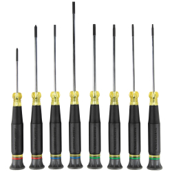 "Precision Screwdriver Set, Slotted, Phillips, and TORX\u00ae 8-Piece"