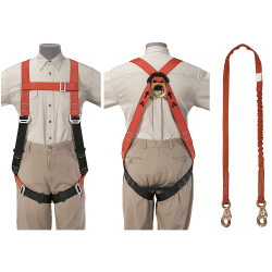 "Tradesmans Fall Arrest Harness Set"