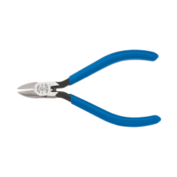 "Diagonal Cutting Pliers, Electronics, Tapered Nose, Spring, 4-Inch"
